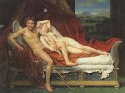 Jacques-Louis David Cupid and psyche (mk02) Spain oil painting reproduction